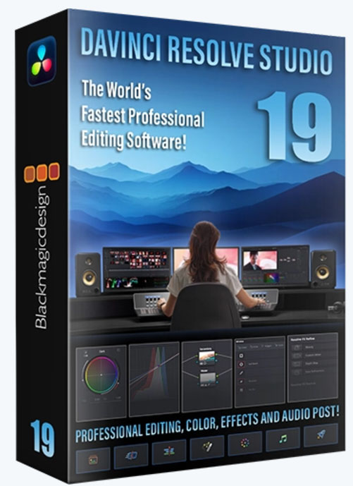 Blackmagic Design DaVinci Resolve Studio 19.1.1 Build 8 (x64) [Multi/Ru] | Размер: 4.97 GB